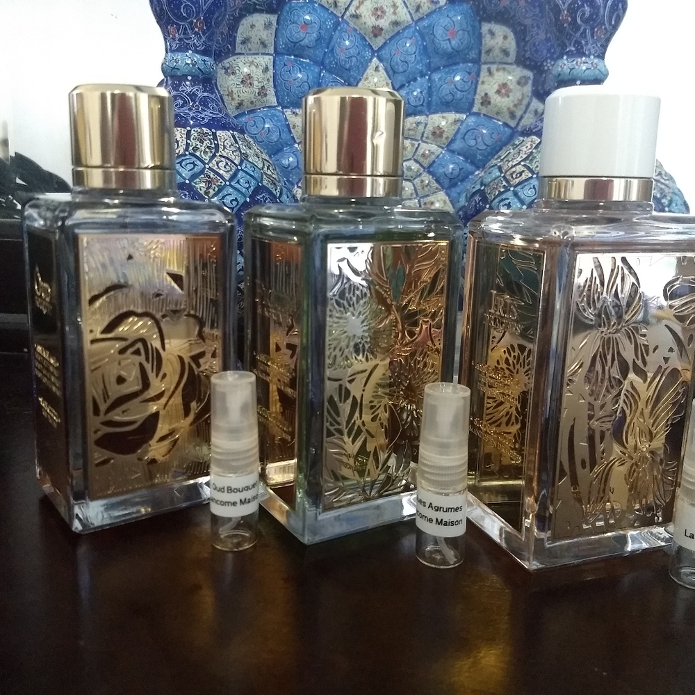 Lancome Maison Oud bouquet, figues, iris dragees